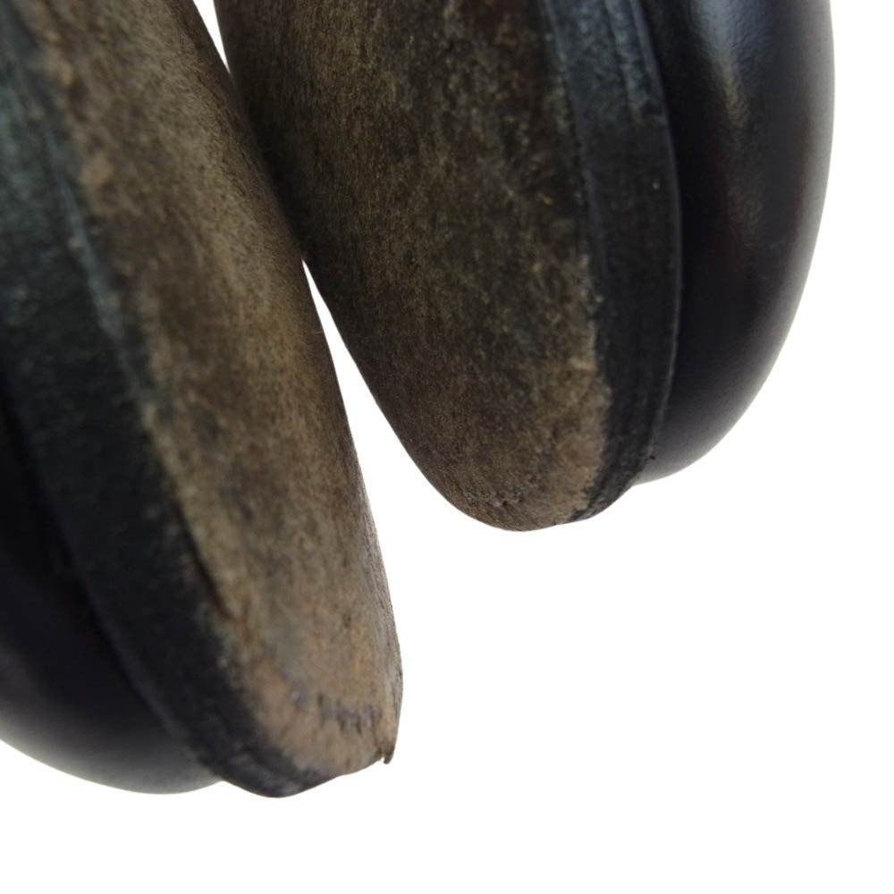 John Lobb ジョンロブ TUDOR チューダー レザー プレーントゥ サイドゴア ブーツ　 ブラック系 9 1/2E【中古】
