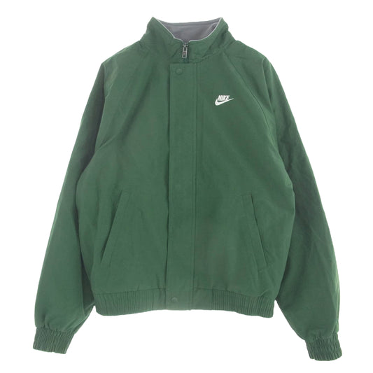 NIKE ナイキ 24AW FZ0657-323 M CLUB FUTURA JKT クラブ フューチュラ ジップアップ ジャケット 裏地フリース ブルゾン グリーン系 S【極上美品】【中古】