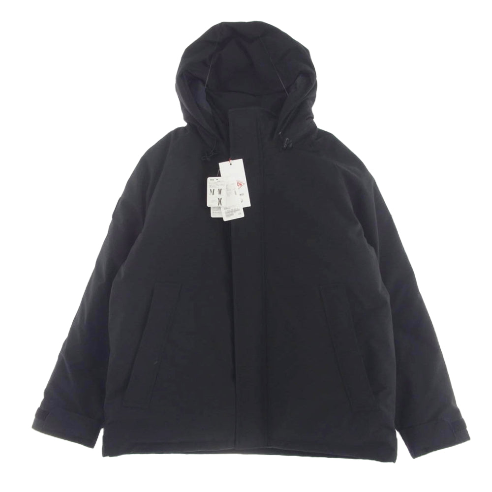 Danton ダントン DT-A0030 LAS DOWN ARMY HOODED JACKET ダウン アーミー フーデッド ジャケット ブラック系 M【中古】
