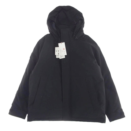Danton ダントン DT-A0030 LAS DOWN ARMY HOODED JACKET ダウン アーミー フーデッド ジャケット ブラック系 M【中古】