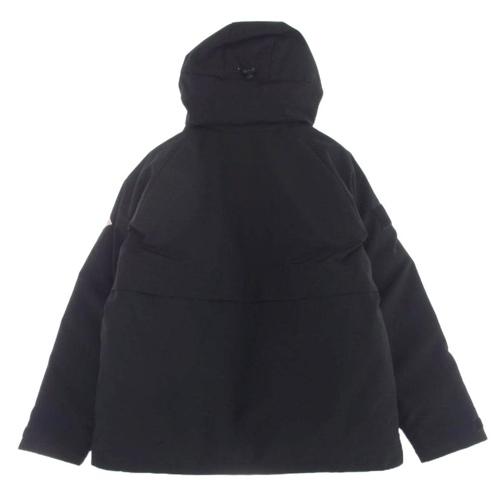 Danton ダントン DT-A0030 LAS DOWN ARMY HOODED JACKET ダウン アーミー フーデッド ジャケット ブラック系 M【中古】