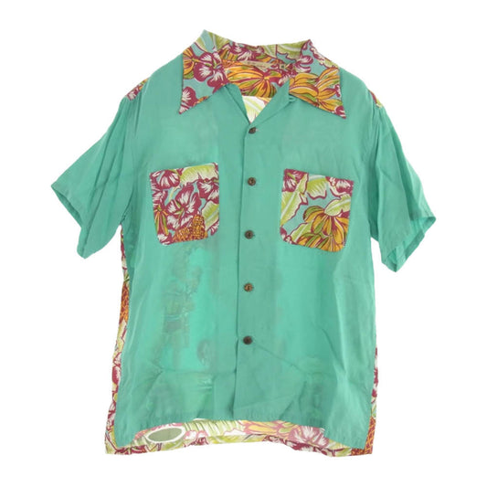 SUN SURF サンサーフ SS37256 SPECIAL EDITION S/S HARVEST BLESSING HAWAII スペシャルエディション ハワイアン アロハ シャツ 半袖 マルチカラー系 M【中古】