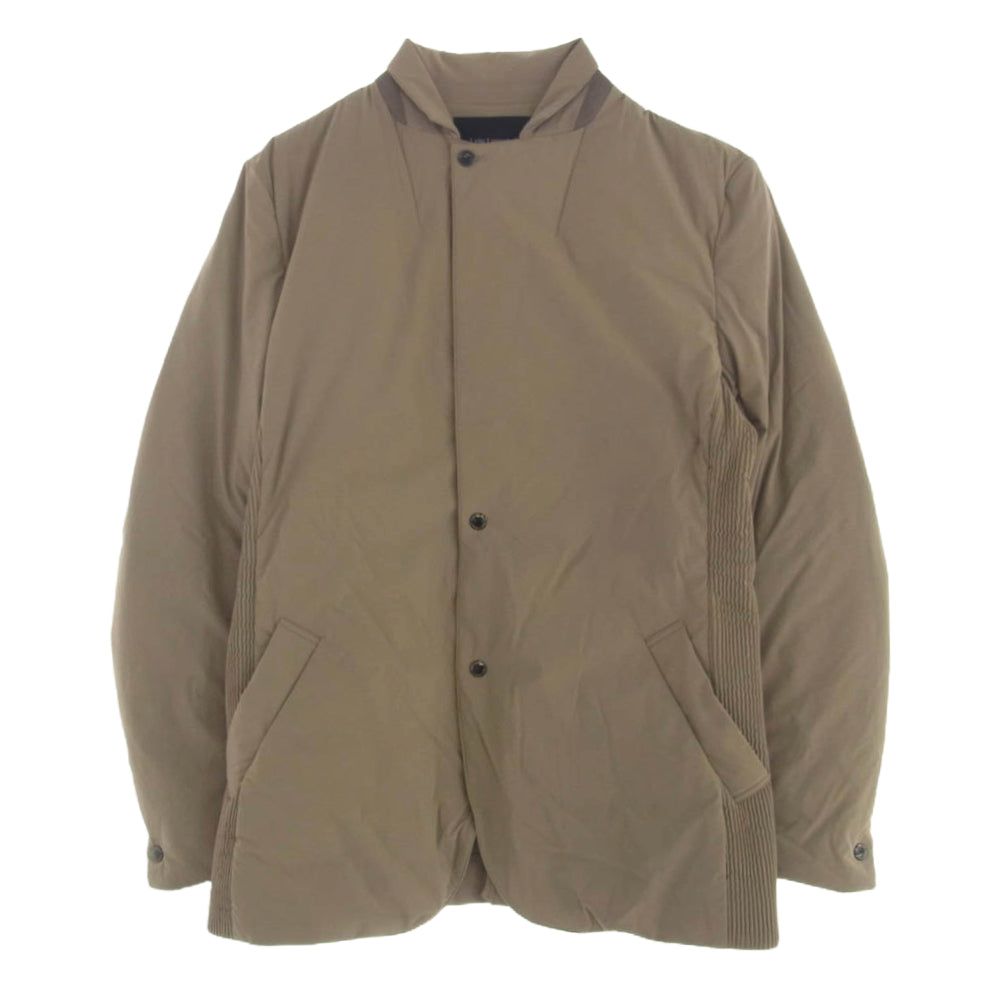 1piu1uguale3 ウノピュウノウグァーレトレ MRB633 NYU076 2B JACKET ストレッチダウン テーラードジャケット ベージュ系 VI【美品】【中古】