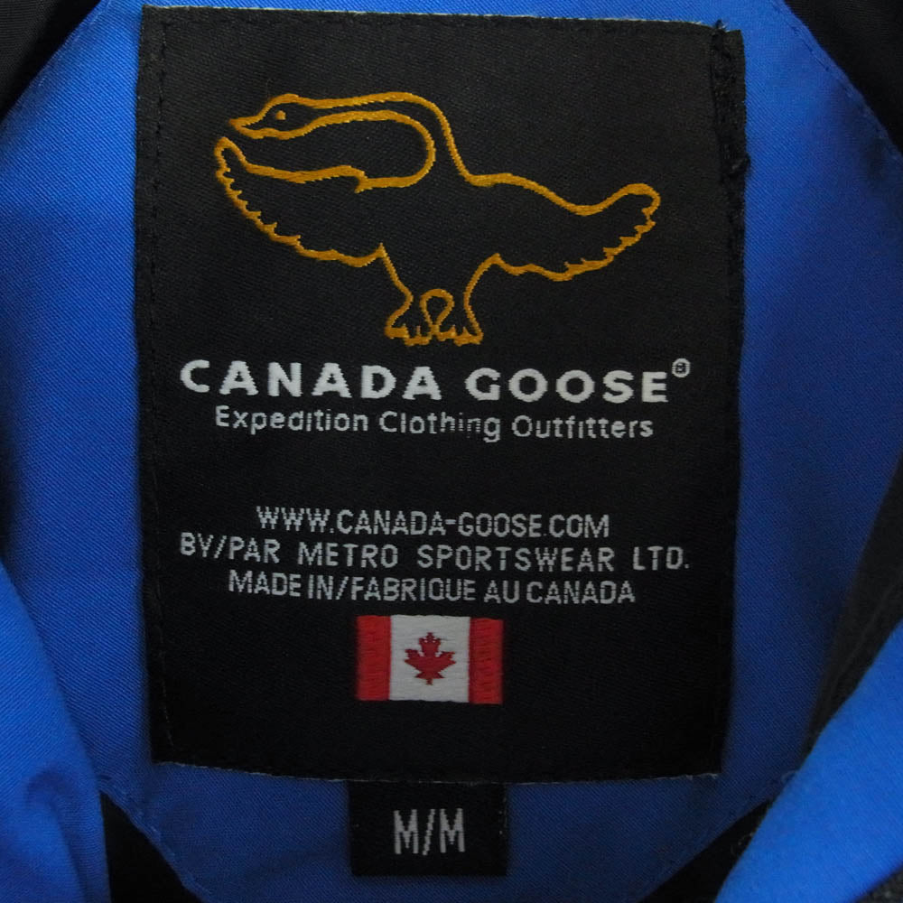 CANADA GOOSE カナダグース 4071JM R 国内正規品 グリフィン インターナショナル 廃盤色 CONSTABLE PARKA コンスタブルパーカ ダウン ジャケット ブルー系 M【中古】