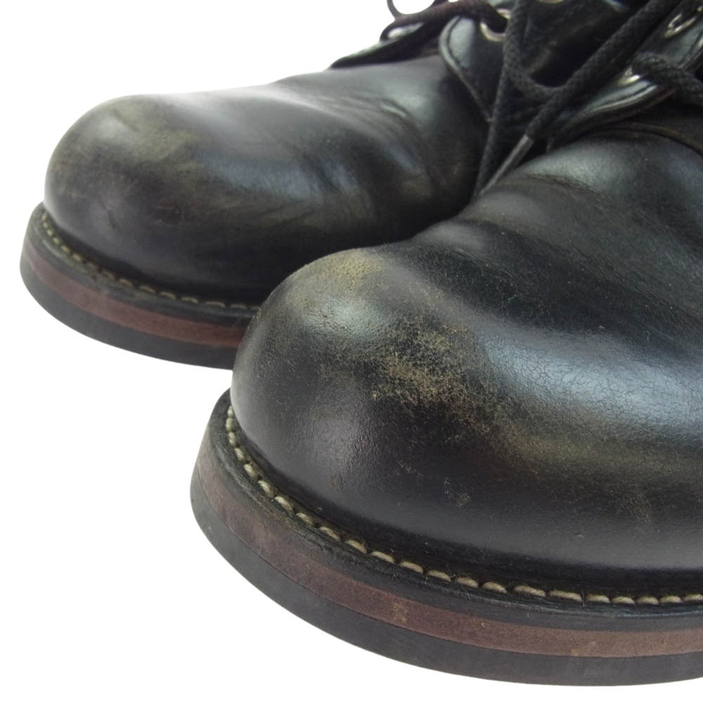 RED WING レッドウィング 8165 IRISH SETTER アイリッシュ セッター 6-inch Classic Round プレートゥワーク ブーツ ブラック系【中古】