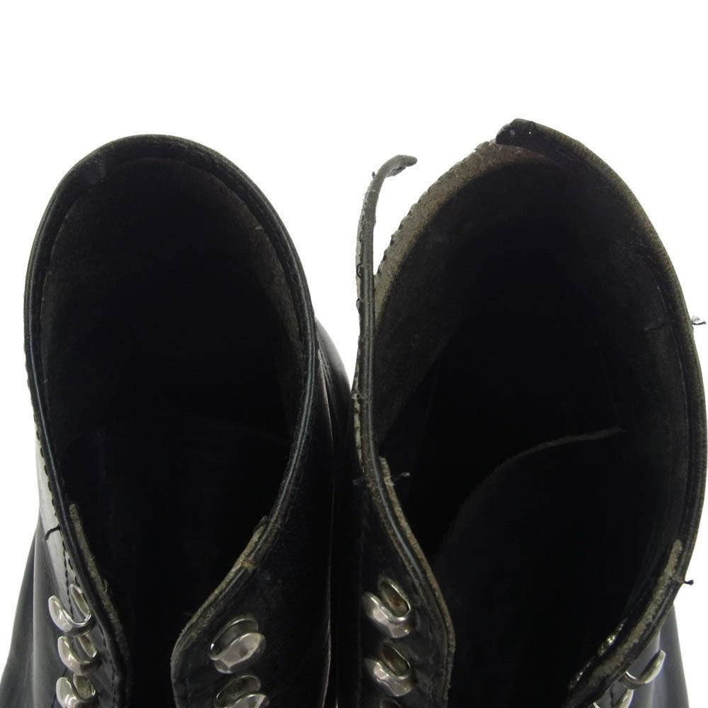 RED WING レッドウィング 8165 IRISH SETTER アイリッシュ セッター 6-inch Classic Round プレートゥワーク ブーツ ブラック系【中古】