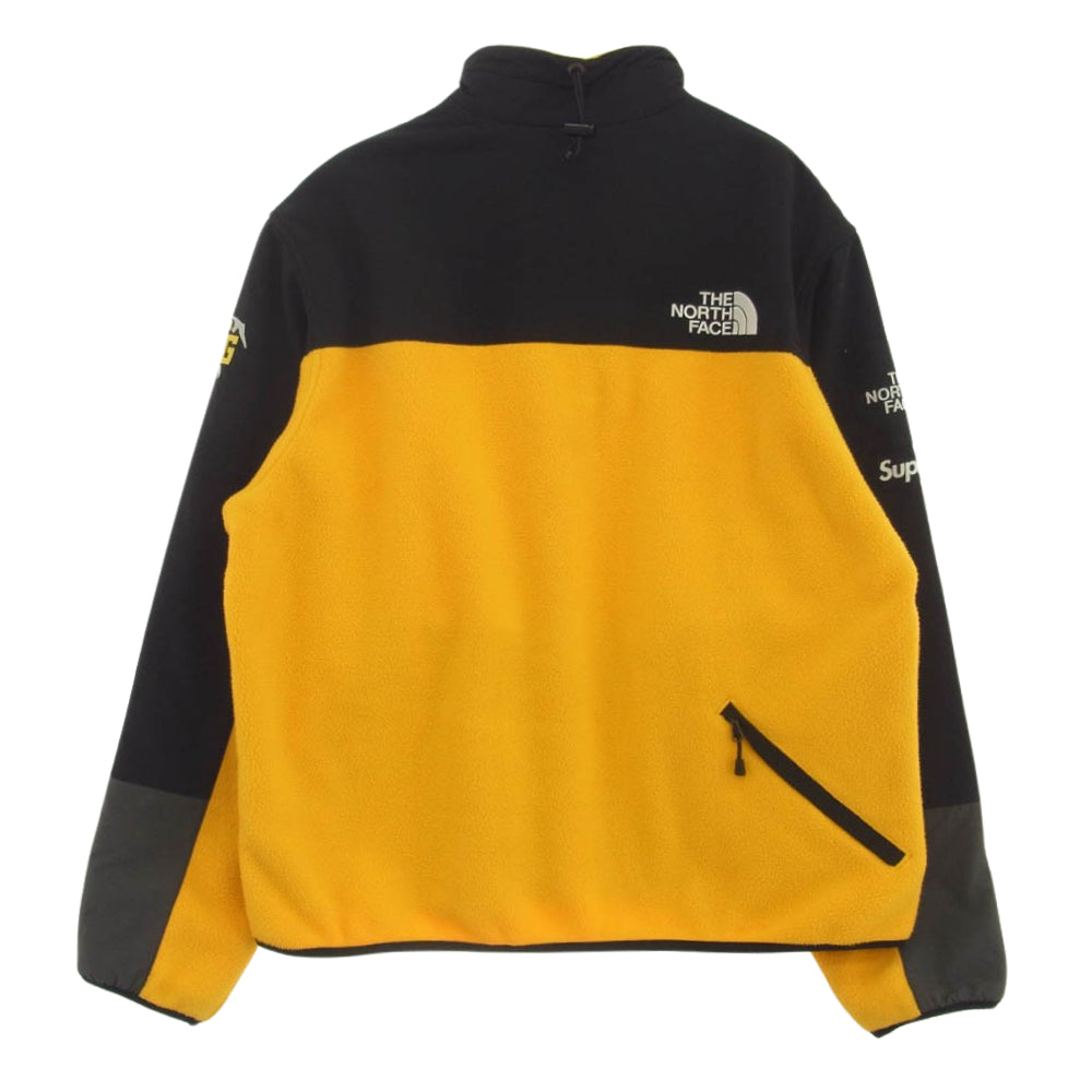 Supreme シュプリーム 20SS NA71904I × THE NORTH FACE RTG Fleece Jacket ザノースフェイス フリース ジャケット イエロー系 M【中古】