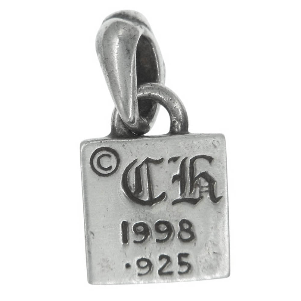 CHROME HEARTS クロムハーツ（原本無） FRAMED HEART フレームドハート チャーム ペンダントトップ シルバー系【中古】