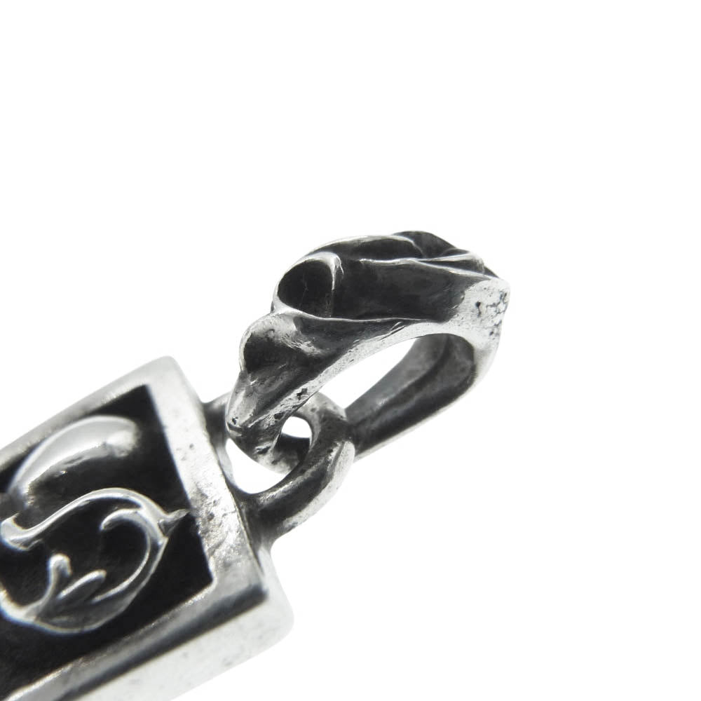 CHROME HEARTS クロムハーツ（原本無） FRAMED HEART フレームドハート チャーム ペンダントトップ シルバー系【中古】