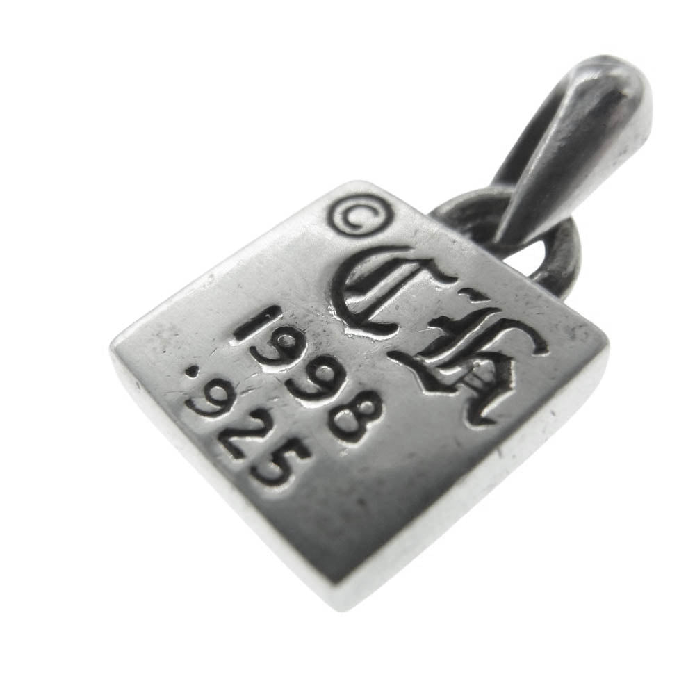 CHROME HEARTS クロムハーツ（原本無） FRAMED HEART フレームドハート チャーム ペンダントトップ シルバー系【中古】