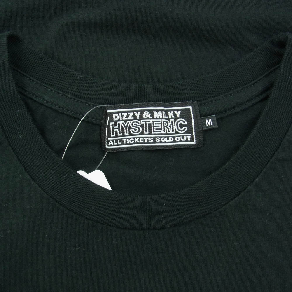 HYSTERIC GLAMOUR ヒステリックグラマー 22SS 02221CT34 H.G.A.S. クルーネック 半袖 Tシャツ ブラック系 M【中古】