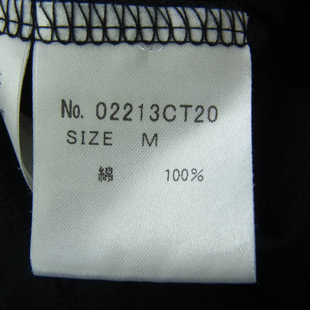 HYSTERIC GLAMOUR ヒステリックグラマー 02213CT20 野口強 stie-lo クルーネック 半袖 Tシャツ ブラック系 M【中古】