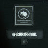 NEIGHBORHOOD ネイバーフッド 25 SPT-0105 RATS ラッツ 20th Tee 20周年記念 ロゴプリント クルーネック 半袖 Tシャツ ブラック系 S【美品】【中古】
