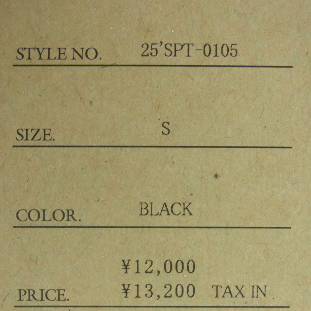 NEIGHBORHOOD ネイバーフッド 25 SPT-0105 RATS ラッツ 20th Tee 20周年記念 ロゴプリント クルーネック 半袖 Tシャツ ブラック系 S【美品】【中古】