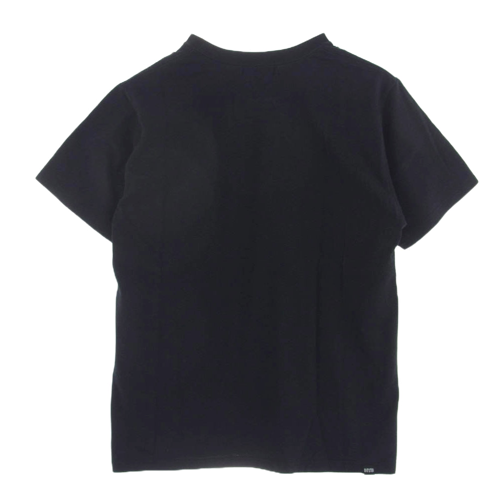 HYSTERIC GLAMOUR ヒステリックグラマー 24AW MINEDENIM マインデニム MND-HYS005 T-SH クルーネック プリント 半袖 Tシャツ ブラック系 M【極上美品】【中古】