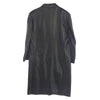 GUCCI グッチ ラムスキン レザー ロングコート 裏地カシミヤ混ウール ブラック系 52【中古】