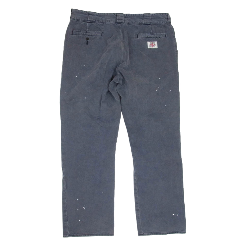 CHALLENGER チャレンジャー CLGPT010-011 ユーズド加工 ストレート デニムパンツ ブラック系 M【中古】