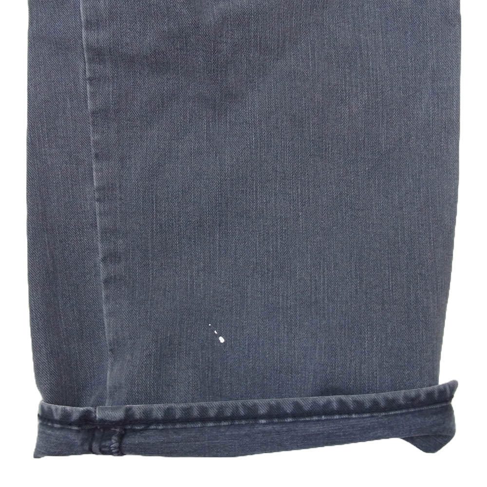 CHALLENGER チャレンジャー CLGPT010-011 ユーズド加工 ストレート デニムパンツ ブラック系 M【中古】