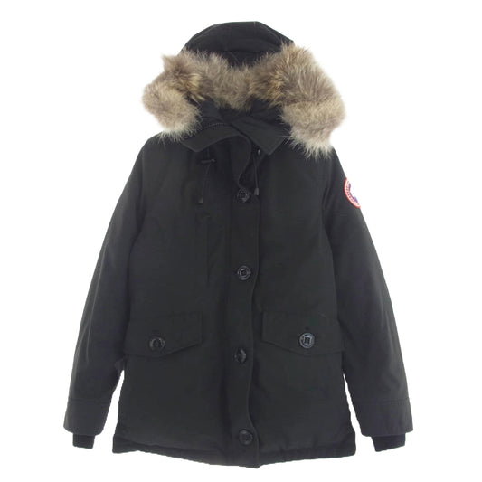 CANADA GOOSE カナダグース 2300JL 国内正規品 サザビーリーグ CHARLOTTE PARKA ダウン ジャケット ブラック XS ブラック系 XS【中古】