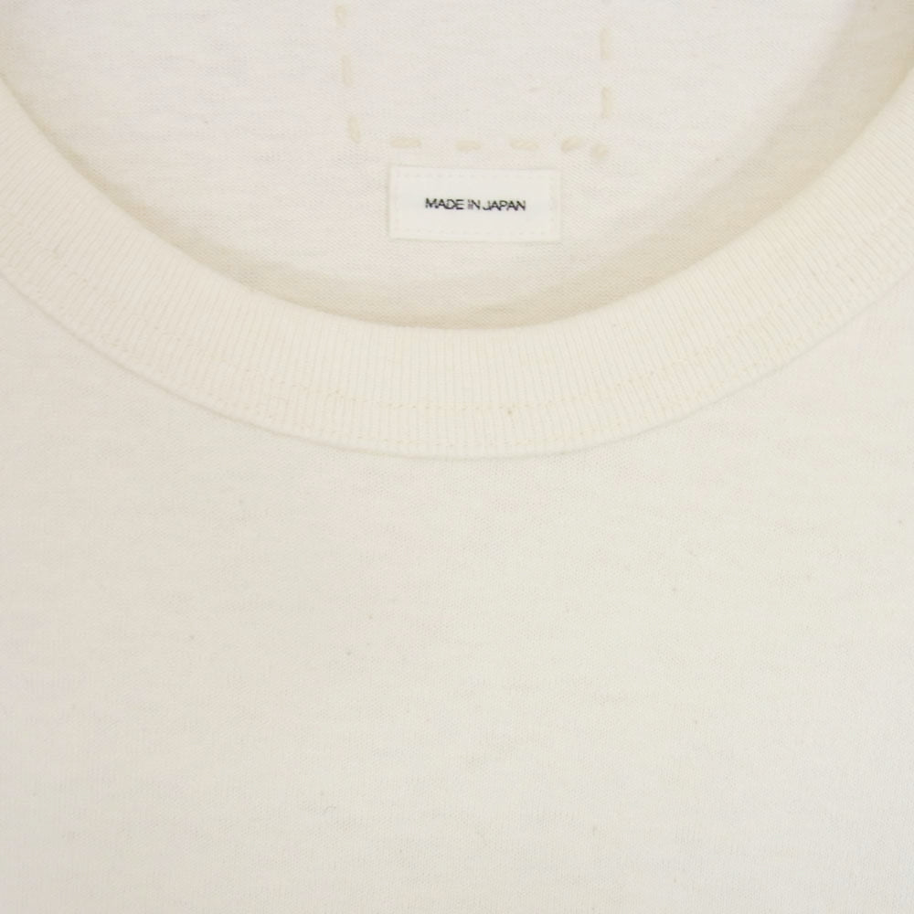 VISVIM ビズビム 22SS 0122105010017 JUMBO TEE S/S C/WS カシミヤ 天竺製 クルーネック ワンウォッシュ 半袖 Tシャツ オフホワイト系 2【新古品】【未使用】【中古】