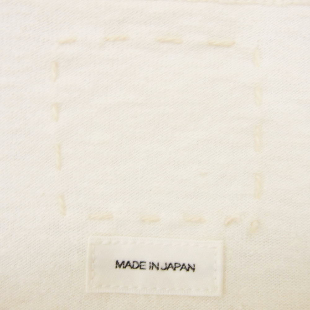 VISVIM ビズビム 22SS 0122105010017 JUMBO TEE S/S C/WS カシミヤ 天竺製 クルーネック ワンウォッシュ 半袖 Tシャツ オフホワイト系 2【新古品】【未使用】【中古】