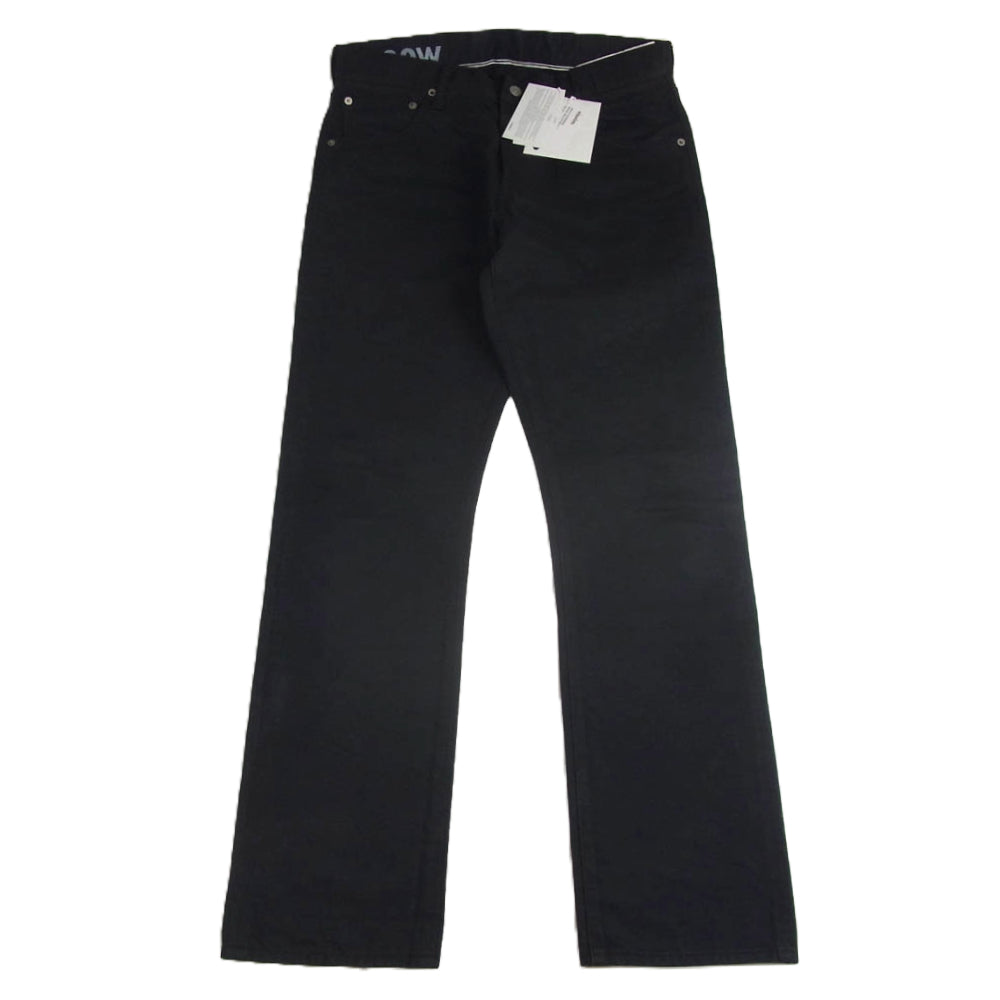 VISVIM ビズビム 22SS 0122105005009 SOCIAL SCULPTURE 01 SLIM CMYK ソーシャルスカルプチャー01 スリム CMYK デニム パンツ ブラック ブラック系 W32L30【新古品】【未使用】【中古】