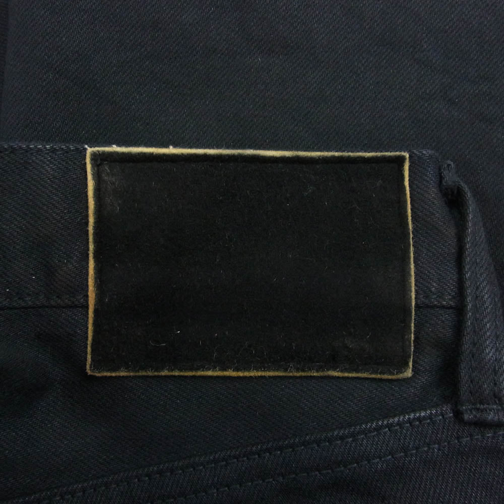 VISVIM ビズビム 22SS 0122105005009 SOCIAL SCULPTURE 01 SLIM CMYK ソーシャルスカルプチャー01 スリム CMYK デニム パンツ ブラック ブラック系 W32L30【新古品】【未使用】【中古】