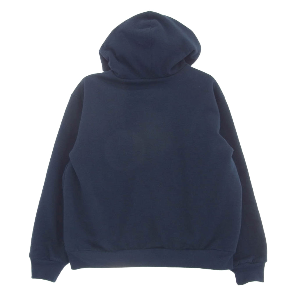 Supreme シュプリーム 24AW 24AW Arc Thermal Zip Up Hooded Sweatshirt アーチ サーマル ジップアップ フーディー スウェットシャツ ネイビー系 ネイビー系 M【中古】