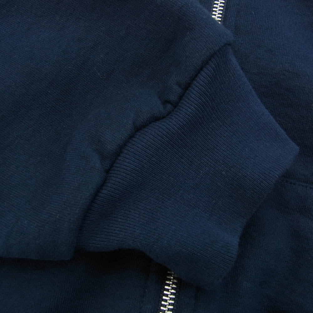 Supreme シュプリーム 24AW 24AW Arc Thermal Zip Up Hooded Sweatshirt アーチ サーマル ジップアップ フーディー スウェットシャツ ネイビー系 ネイビー系 M【中古】