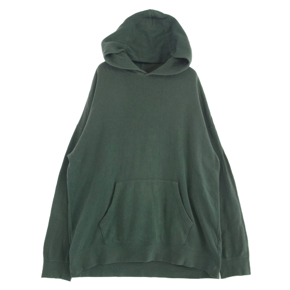 VISVIM ビズビム 0119105010022 JUMBO HOODIE P.O. UNEVEN DYE 加工 スウェット パーカー グリーン系 4【中古】