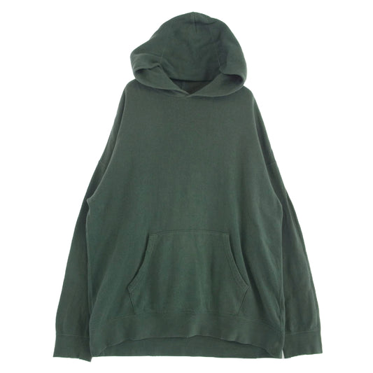 VISVIM ビズビム 0119105010022 JUMBO HOODIE P.O. UNEVEN DYE 加工 スウェット パーカー グリーン系 4【中古】