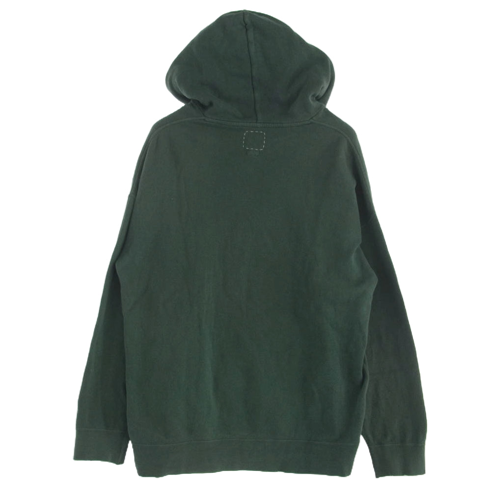 VISVIM ビズビム 0119105010022 JUMBO HOODIE P.O. UNEVEN DYE 加工 スウェット パーカー グリーン系 4【中古】
