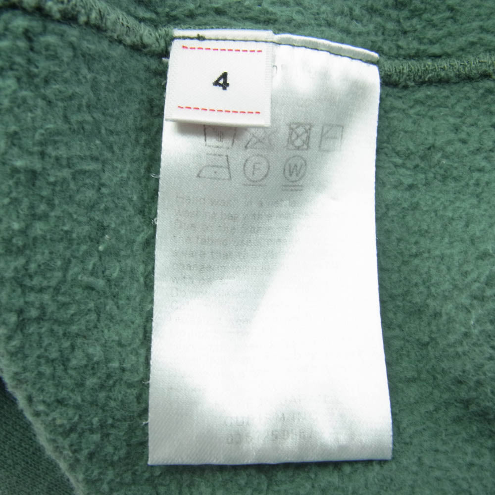 VISVIM ビズビム 0119105010022 JUMBO HOODIE P.O. UNEVEN DYE 加工 スウェット パーカー グリーン系 4【中古】
