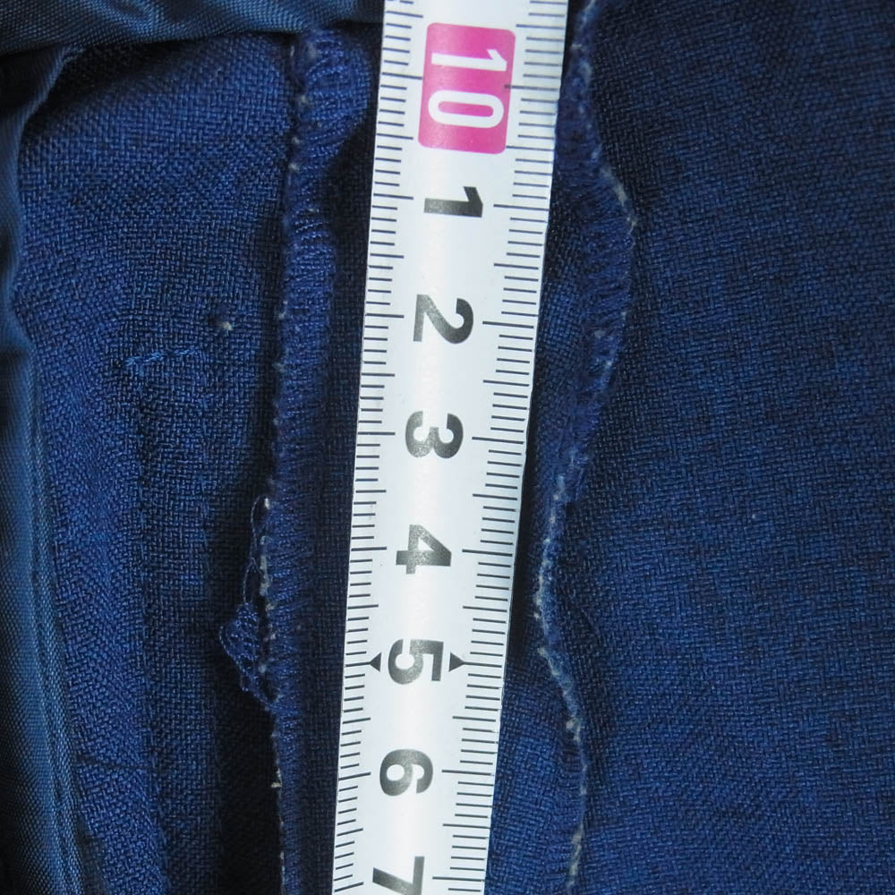 ACNE STUDIOS アクネストゥディオズ 19SS FN-WN-TROU000085 テーラード フレア トラウザーズ パンツ ネイビー系 36【中古】