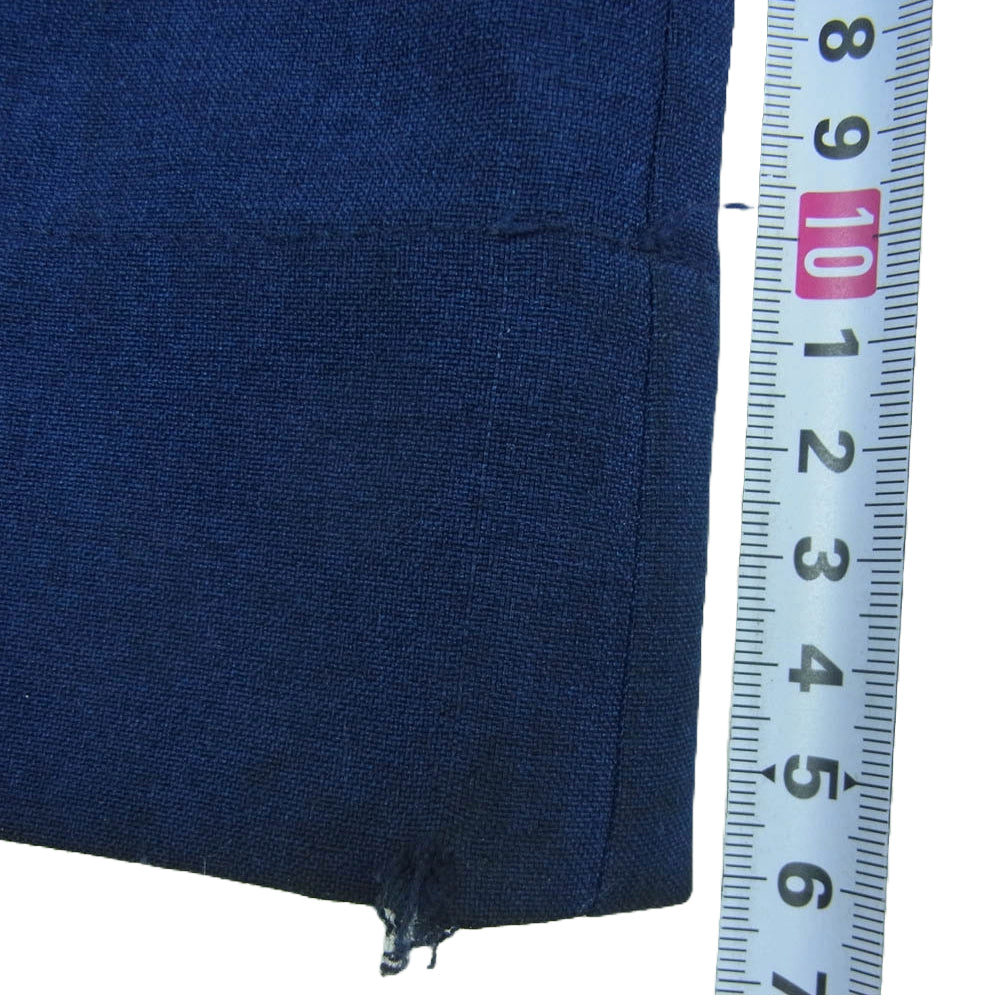 ACNE STUDIOS アクネストゥディオズ 19SS FN-WN-TROU000085 テーラード フレア トラウザーズ パンツ ネイビー系 36【中古】