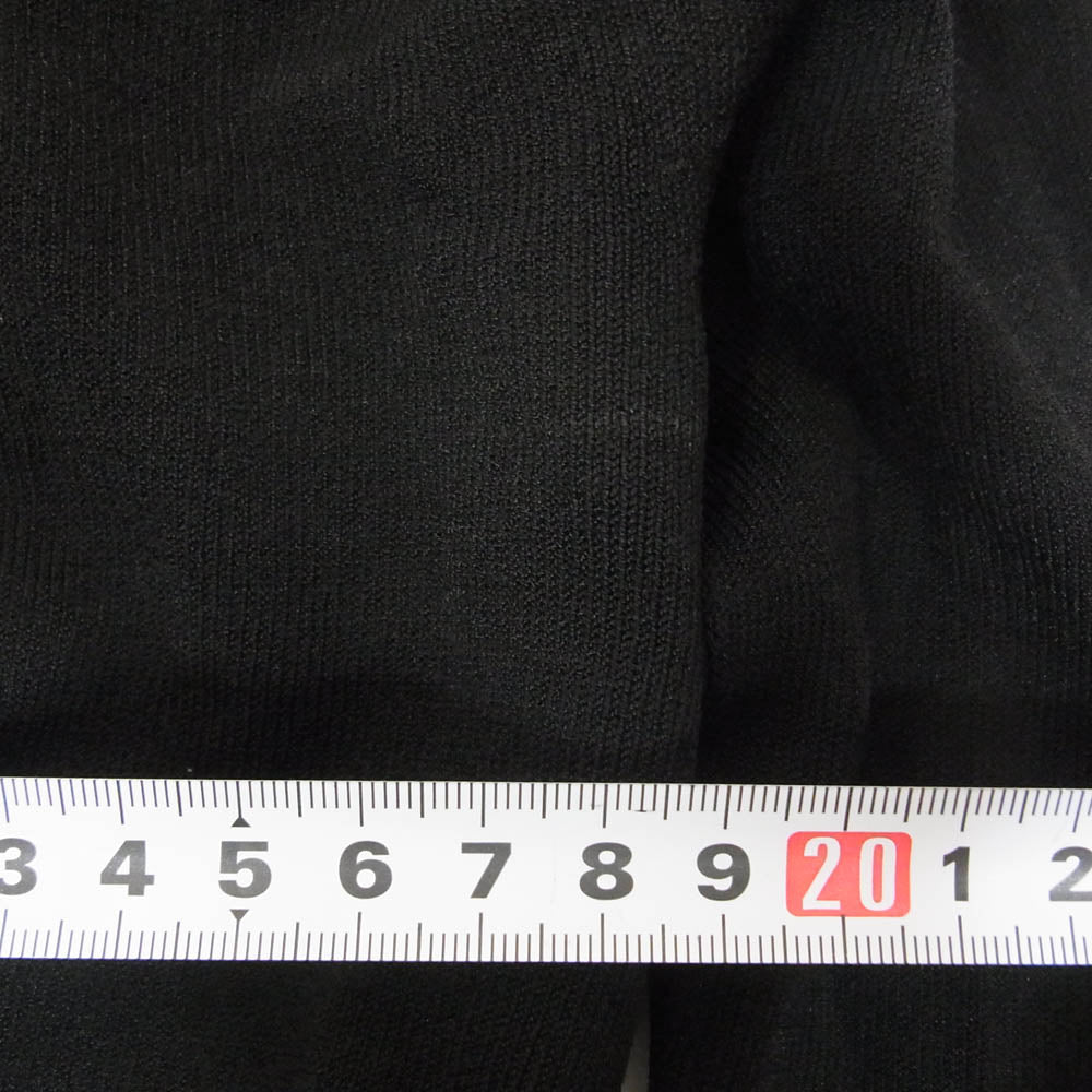 ISSEY MIYAKE イッセイミヤケ 24SS IM41KN769 CUTOUT カットアウト ニット モックネック ブラック系 2【中古】