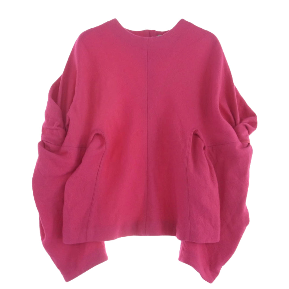 ISSEY MIYAKE イッセイミヤケ 24AW IM43FJ029 ENTWINE 変形 スリーブ ウール ニット ピンク系 2【中古】