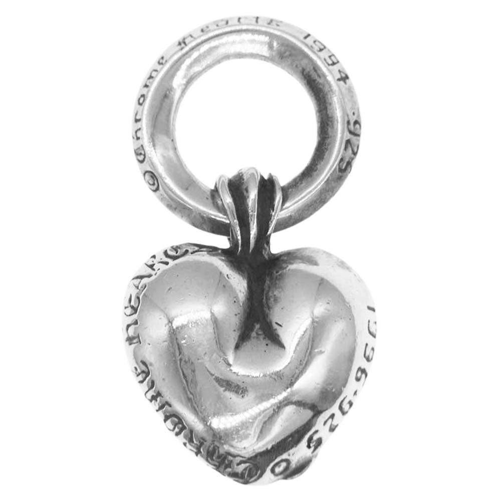 CHROME HEARTS クロムハーツ（原本無） HEART PENDANT ハート ペンダントトップ シルバー系【中古】