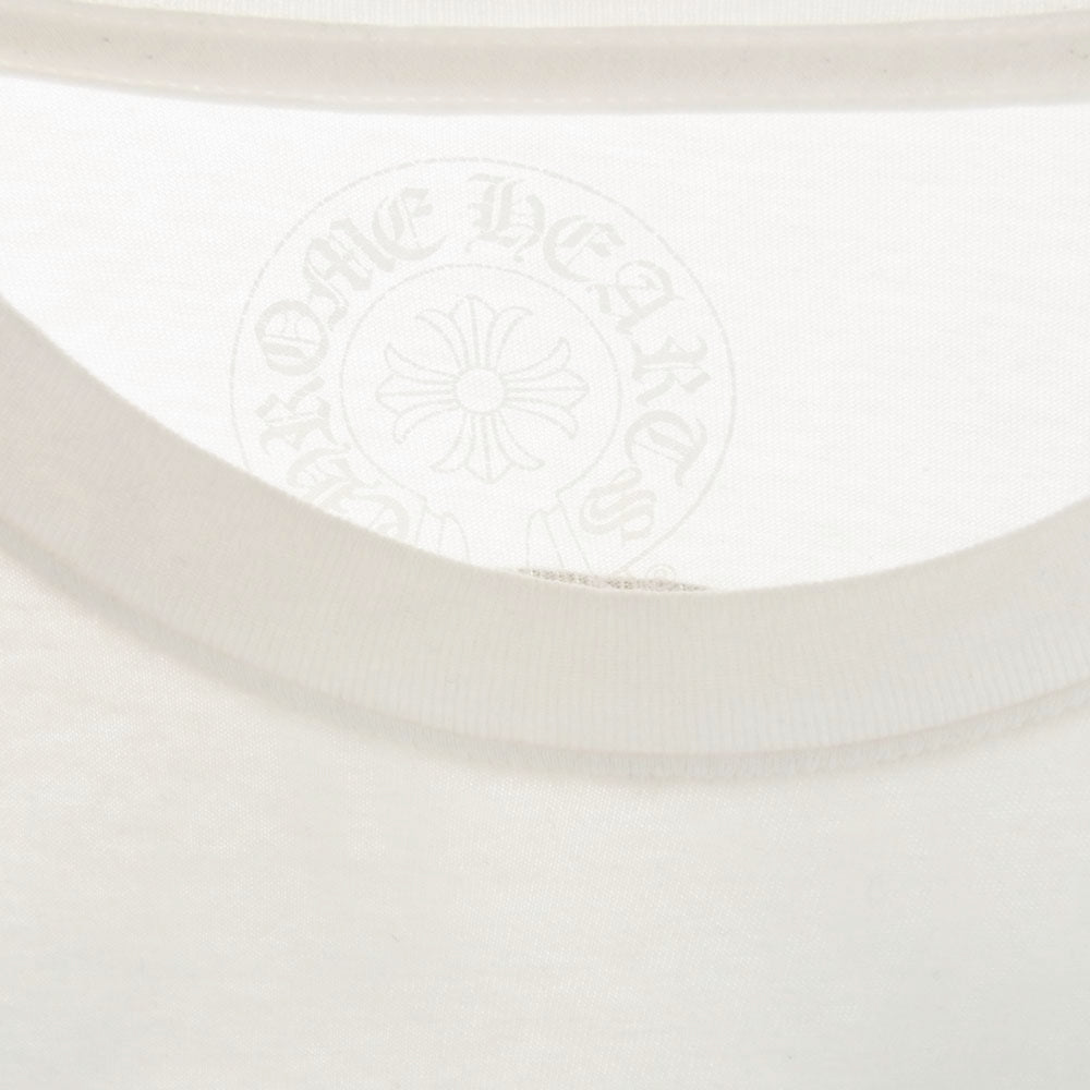 CHROME HEARTS クロムハーツ（原本無） CH T-SHRT ホースシュー バックプリント 半袖 Tシャツ ホワイト系 L【中古】