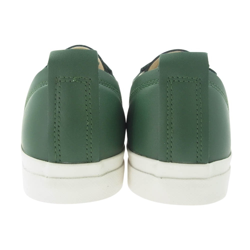 UNDERCOVER アンダーカバー UC2D9F02 ジャックパーセルタイプ レザー スニーカー グリーン グリーン系 M【極上美品】【中古】