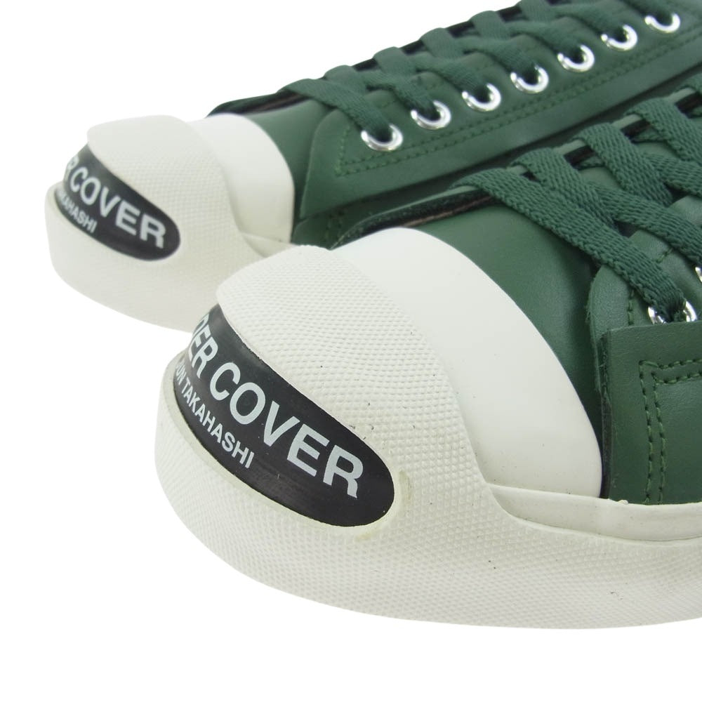 UNDERCOVER アンダーカバー UC2D9F02 ジャックパーセルタイプ レザー スニーカー グリーン グリーン系 M【極上美品】【中古】