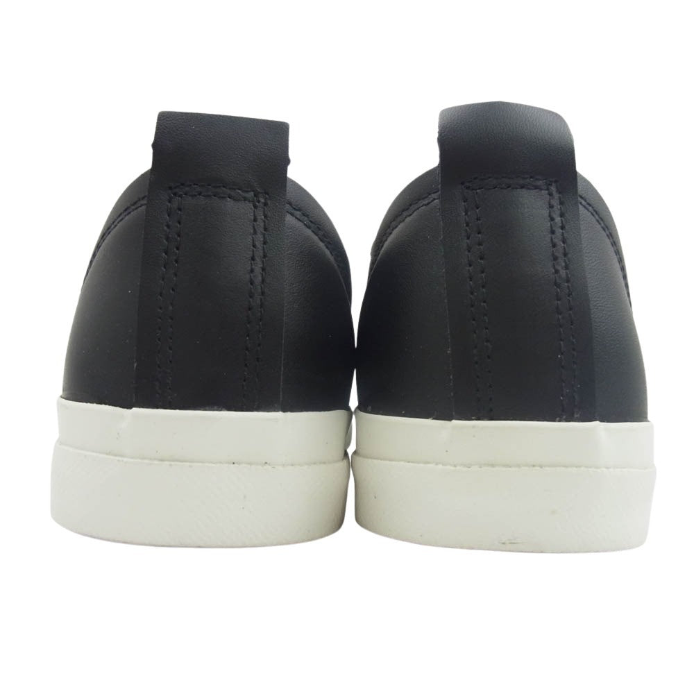 UNDERCOVER アンダーカバー UC2D9F02 ジャックパーセルタイプ レザー スニーカー ブラック ブラック系 ホワイト系 M【極上美品】【中古】