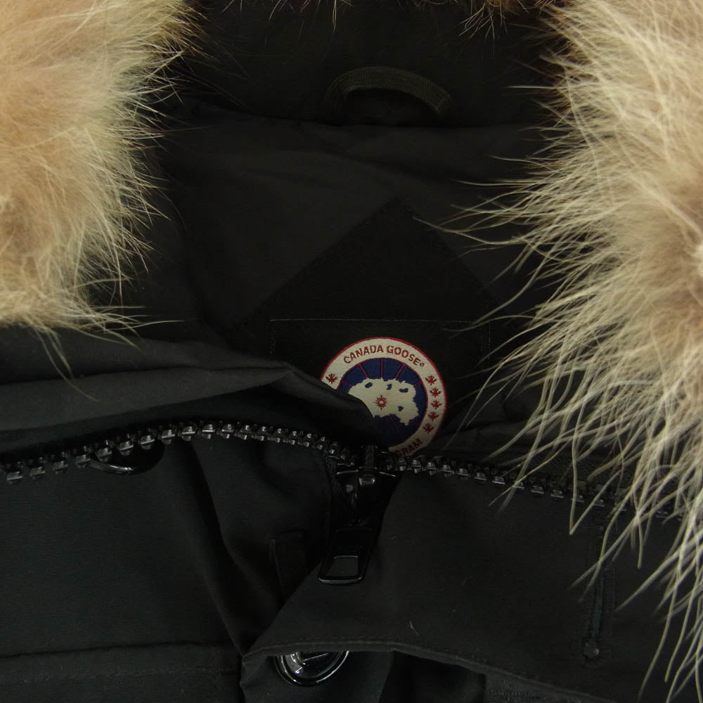 CANADA GOOSE カナダグース 3430JM R グリフィンインターナショナルタグ HAMILTON ハミルトン ダウン ジャケット ファー着脱 ブラック系 M【中古】