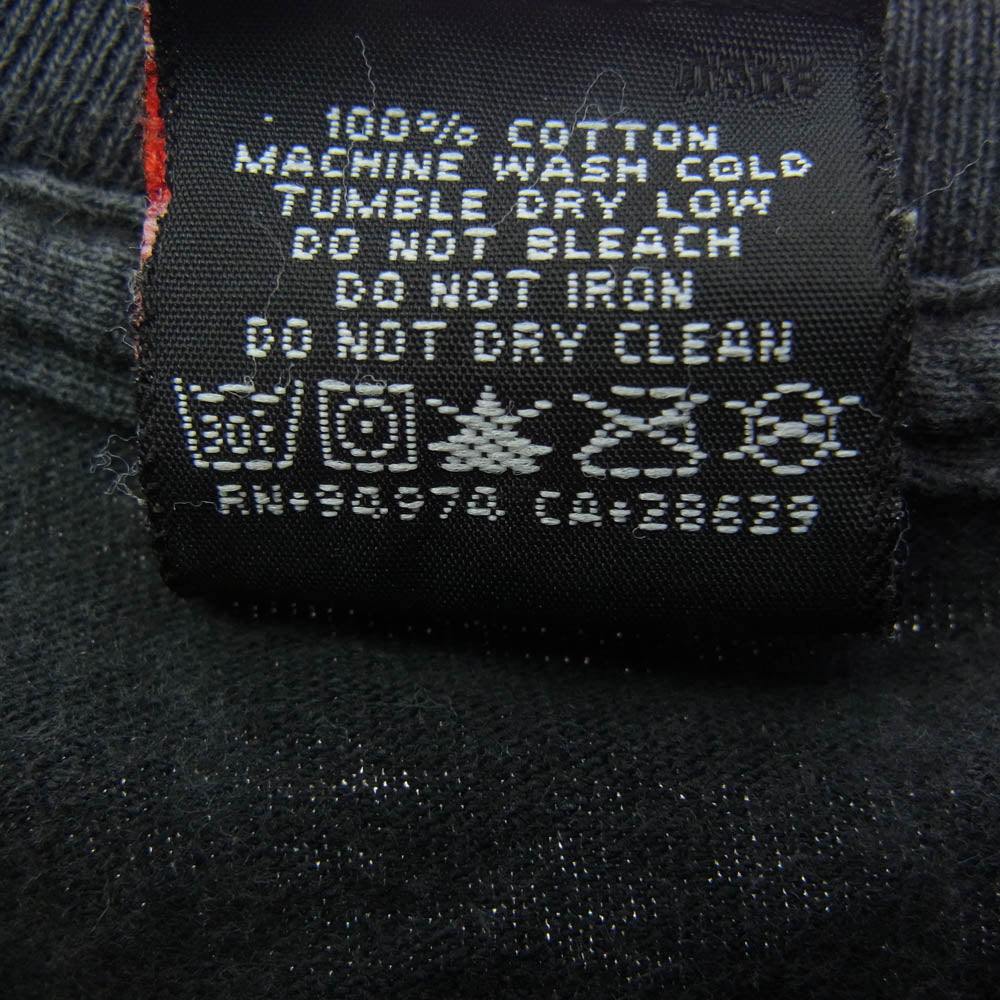 STUSSY ステューシー Josh Cheuse ジョシュ チーズ フォトプリント 半袖 Tシャツ ブラック Mサイズ ブラック系 M【中古】