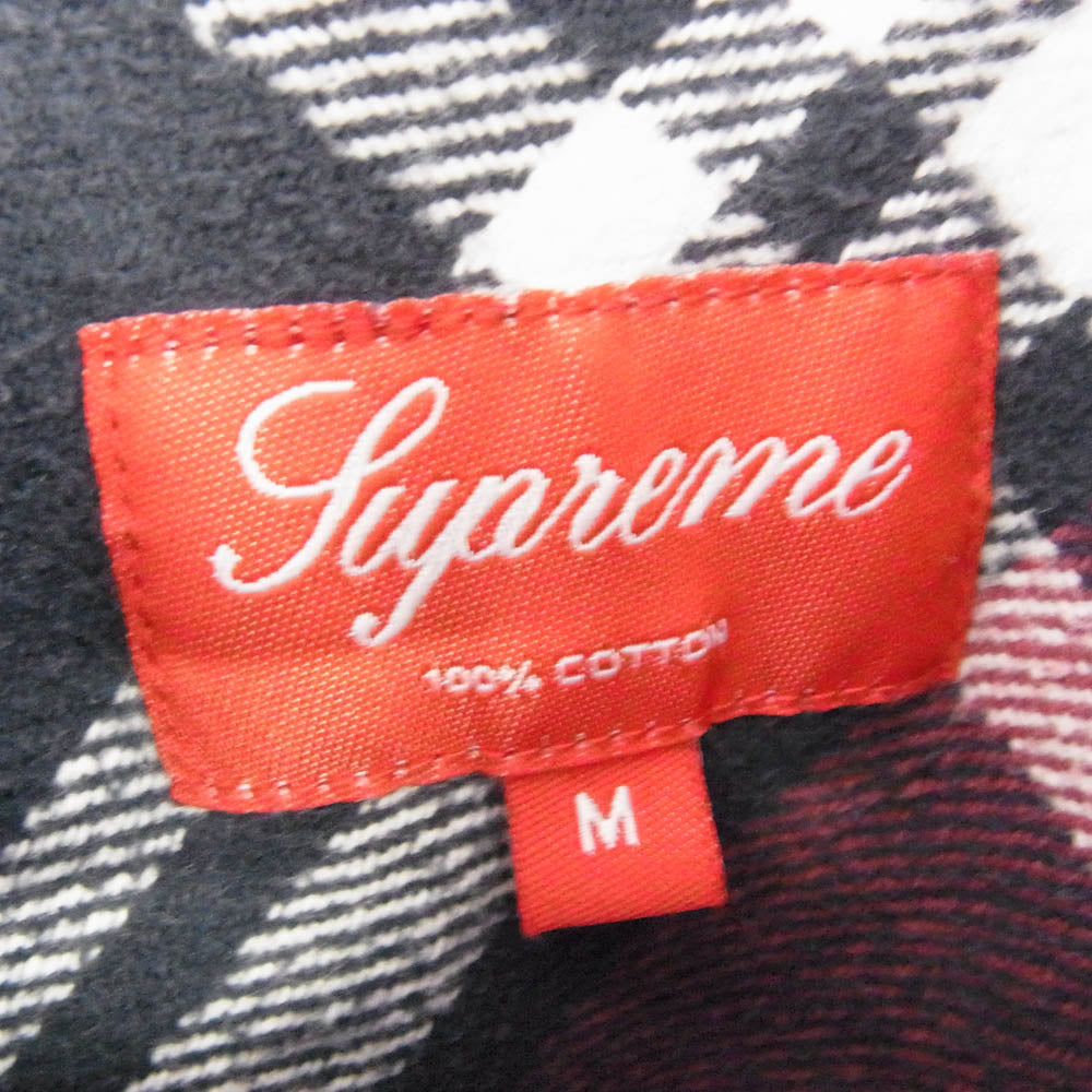 Supreme シュプリーム 11AW Heavyweight Plaid Flannel Shirt ヘビーウエイト  フランネル シャツ Mサイズ マルチカラー系 M【中古】