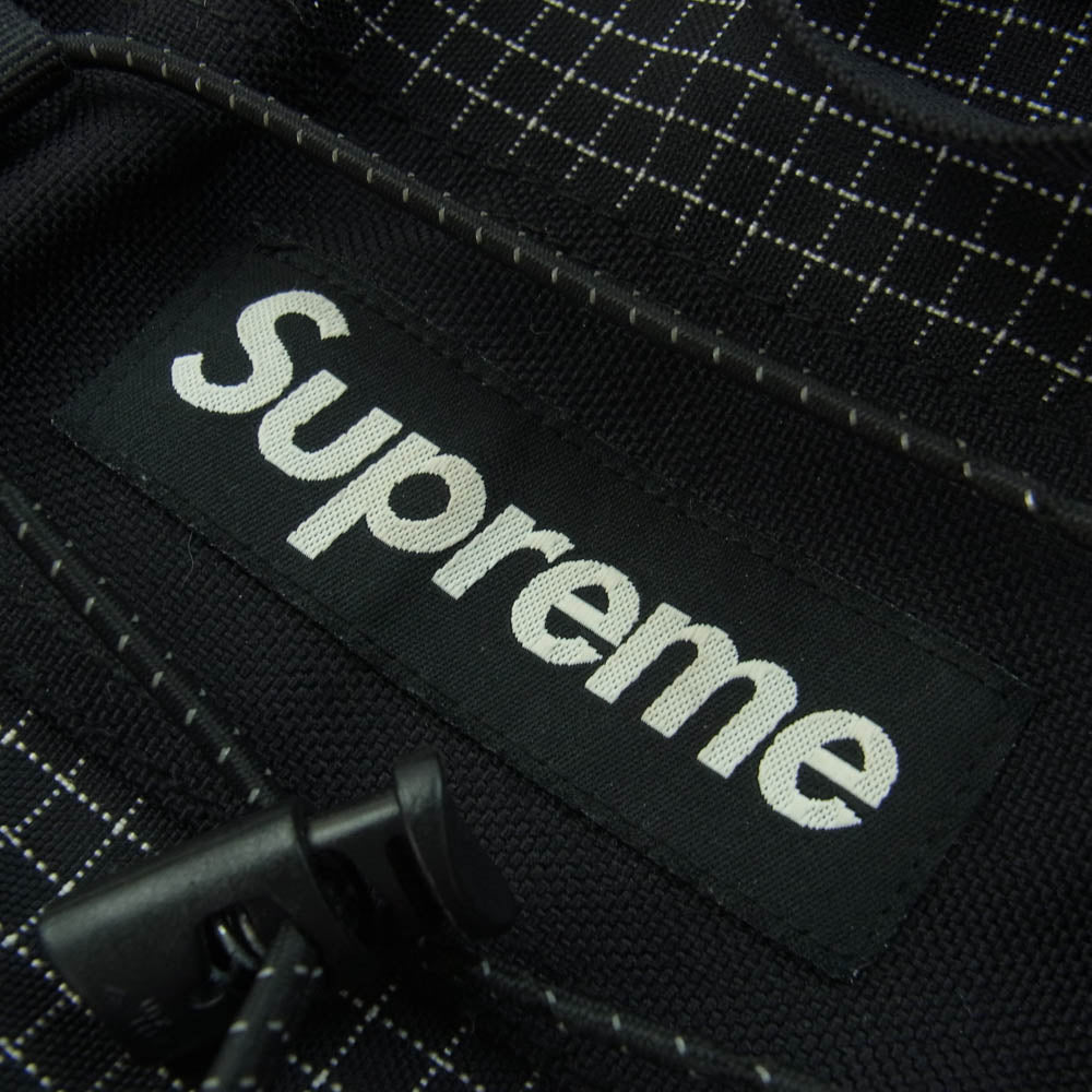 Supreme シュプリーム 09AW Ripstop Mountain Bag リップストップ マウンテン ウエストバッグ ブラック系【中古】