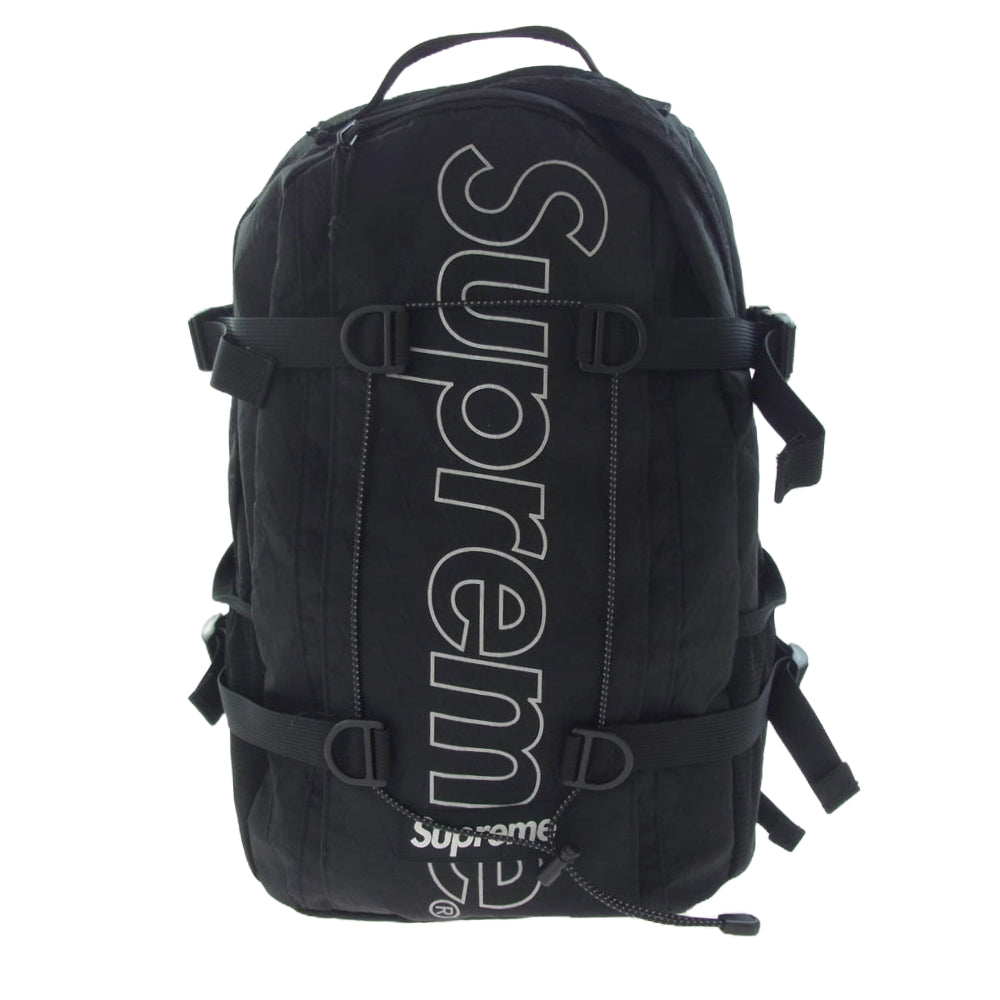 Supreme シュプリーム 18AW Backpack バックパック リュック ブラック系【中古】