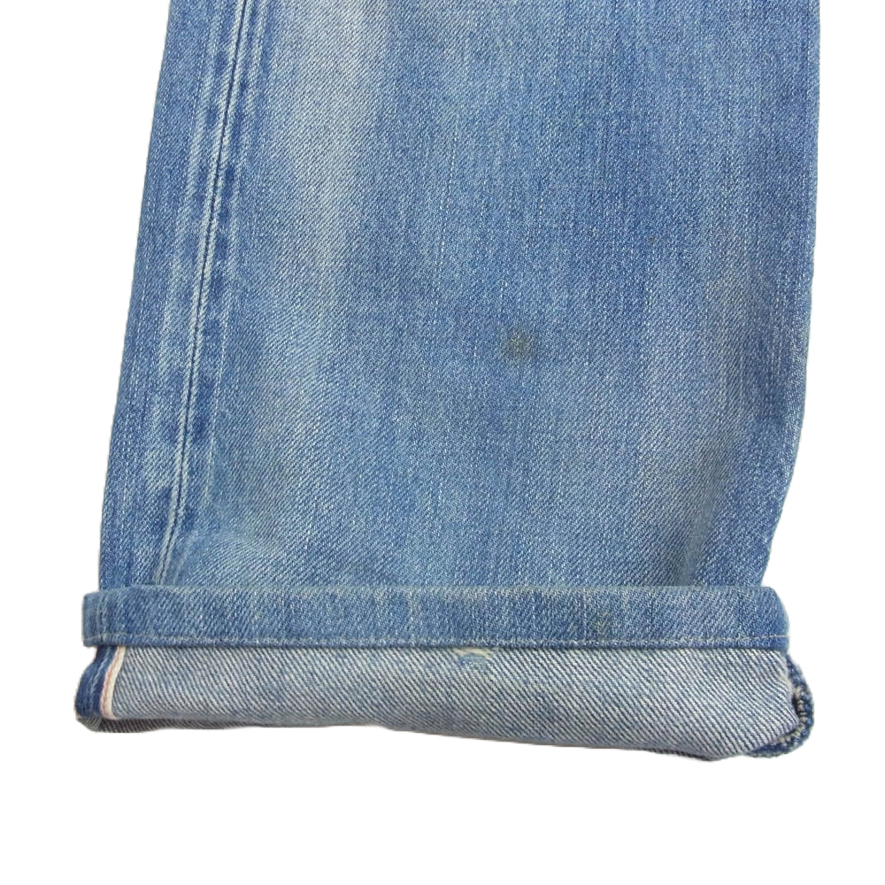 HYSTERIC GLAMOUR ヒステリックグラマー 4AP 1551 スタッズ デニムパンツ ジーンズ ダメージ加工 インディゴブルー系 30【中古】