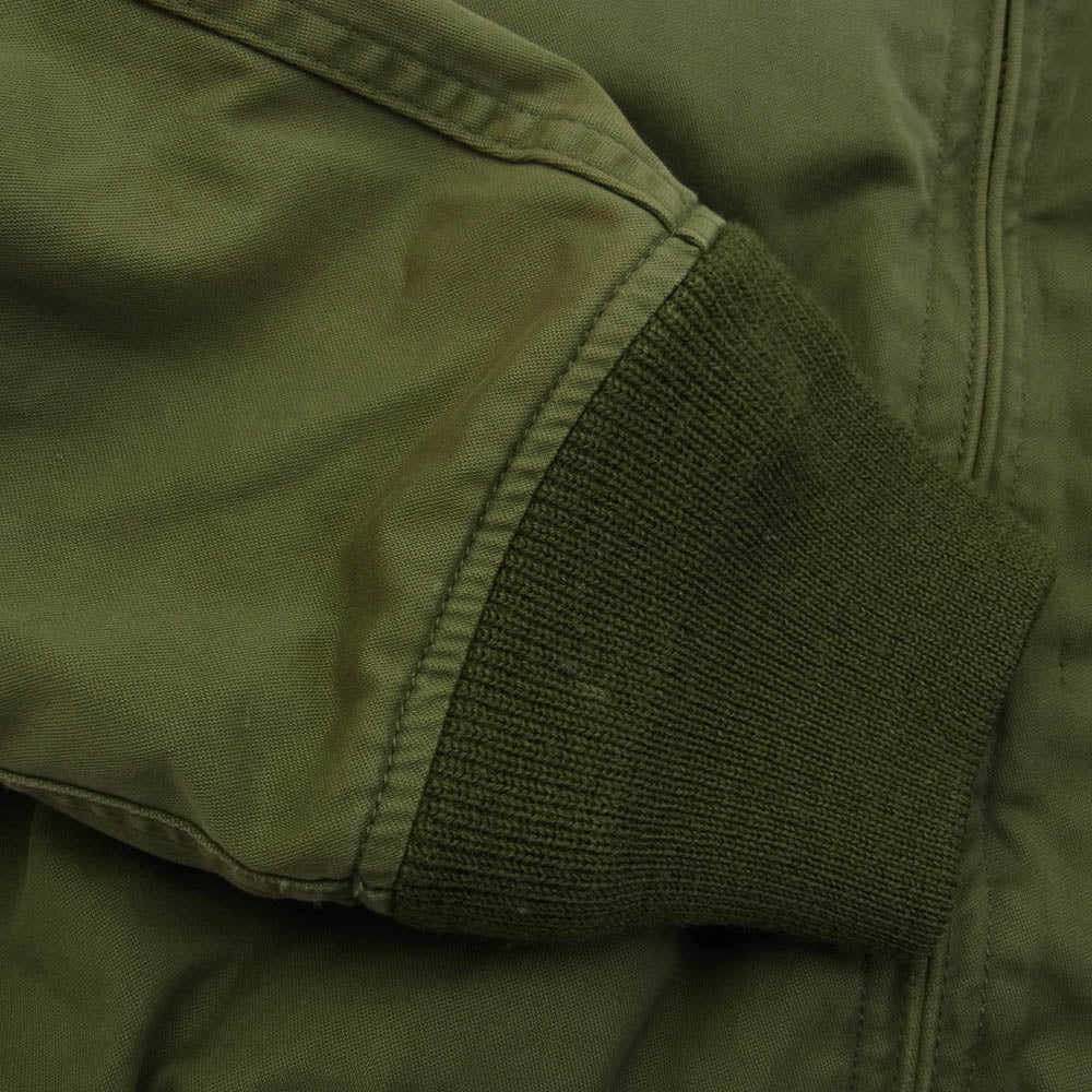 HYSTERIC GLAMOUR ヒステリックグラマー 0253AB09 MA-1 JK ワッペン フライト ジャケット カーキ系 S【中古】