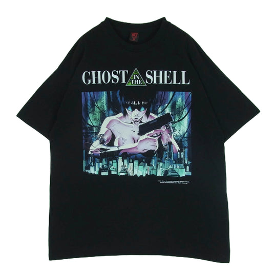 GEEKS RULE ギークスルール GHOST IN THE SHELL 攻殻機動隊 プリント 半袖 Tシャツ コットン ブラック系 XL【中古】